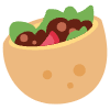 Stuffed Flatbread Element from Twemoji Emoji Set