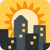 Sunset Element from Twemoji Emoji Set