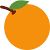 Tangerine Element from Twemoji Emoji Set