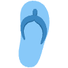 Thong Sandal Emoji from Twemoji Set | Free Download as SVG Vector and Transparent PNG | Streamline emojis