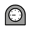 Timer Clock Element from OpenMoji Emoji Set
