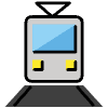 Tram Element from OpenMoji Emoji Set