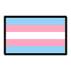 Transgender Flag Element from OpenMoji Emoji Set