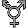 Transgender Symbol Element from OpenMoji Emoji Set