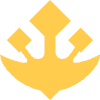 Trident Emblem Element from Twemoji Emoji Set