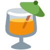 Tropical Drink Element from Twemoji Emoji Set