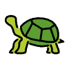 Turtle Element from OpenMoji Emoji Set
