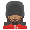 Woman Guard Medium Skin Tone Element from Noto Emojis Set