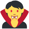 Vampire Element from Twemoji Emoji Set