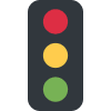 Vertical Traffic Light Element from Twemoji Emoji Set