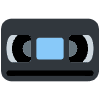 Videocassette Element from Twemoji Emoji Set