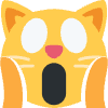 Weary Cat Element from Twemoji Emoji Set