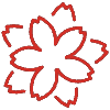 White Flower Element from OpenMoji Emoji Set