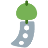 Wind Chime Element from Twemoji Emoji Set