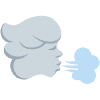 Wind Face Element from Twemoji Emoji Set