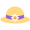 Woman’s Hat Element from Twemoji Emoji Set