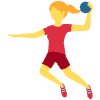 Woman Playing Handball Element from Twemoji Emoji Set