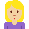 Woman Pouting Medium Light Skin Tone Element from Twemoji Emoji Set