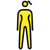 Woman Standing Element from OpenMoji Emoji Set