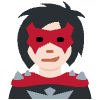 Woman Supervillain Light Skin Tone Element from Twemoji Emoji Set