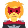 Woman Supervillain Element from Twemoji Emoji Set