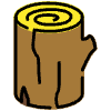 Wood Element from OpenMoji Emoji Set