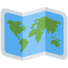 World Map Element from Twemoji Emoji Set