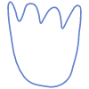 Shape Flower Nature Tulip Element from Organic Shapes Set