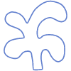 Shape Leaves Shrub Nature Element from Organic Shapes Set