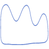 Shape Mountain Curly Element from Organic Shapes Set