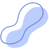 Shape Abstract Peanut Element from Organic Shapes Set