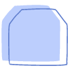 Shape Abstract Tag Square Trapezoid Element from Organic Shapes Set