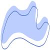 Shape Abstract Wave Element from Organic Shapes Set