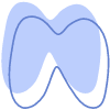 Shape Abstract Wing Element from Organic Shapes Set