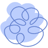 Shape Circle Curly Element from Organic Shapes Set
