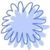 Shape Flower Nature Daisy Element from Organic Shapes Set