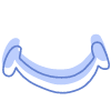 Shape Smile Mouth element - Free transparent PNG, SVG. No sign up needed.