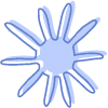 Shape Sun Element from Organic Shapes Set
