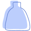 Shape Vase Ton Element from Organic Shapes Set