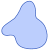 Shape Abstract Fish Element from Organic Shapes Set