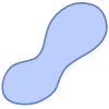 Shape Abstract Peanut Element from Organic Shapes Set