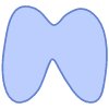 Shape Abstract Wing Element from Organic Shapes Set