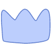 Shape Crown Element from Organic Shapes Set
