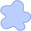 Shape Flower Nature Cute Element from Organic Shapes Set