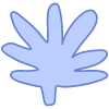 Shape Leaves Nature 6 Element from Organic Shapes Set