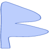 Shape Leaves Side Element from Organic Shapes Set