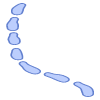 Shape Line Dash 1 Element from Organic Shapes Set