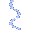 Shape Line Dash 2 Element from Organic Shapes Set