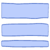 Shape Line Strip Element from Organic Shapes Set