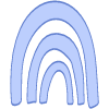 Shape Rainbow Element from Organic Shapes Set